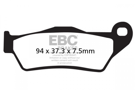 Piese moto - Placute de frana EBC EPFA181HH