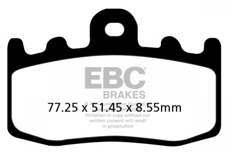 Piese moto - Placute de frana EBC EPFA335HH