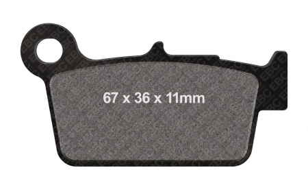 Piese moto - Placute de frana EBC EPFA367HH
