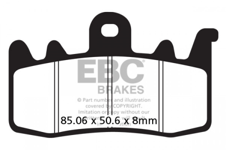 Piese moto - Placute de frana EBC FA630HH