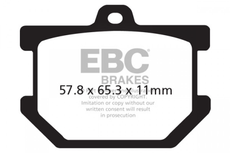 Piese moto - Placute de frana EBC FA034