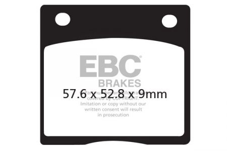 Piese moto - Placute de frana EBC FA036