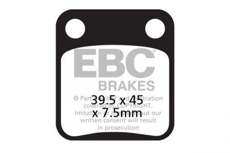 Piese moto - Placute de frana EBC FA054HH
