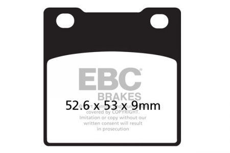 Piese moto - Placute de frana EBC FA063