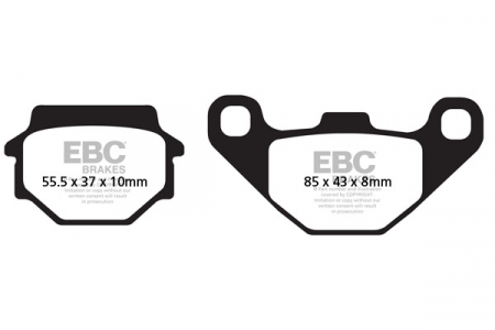Piese moto - Placute de frana EBC FA067
