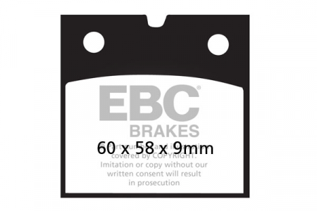 Piese moto - Placute de frana EBC FA077