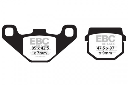 Piese moto - Placute de frana EBC FA083HH