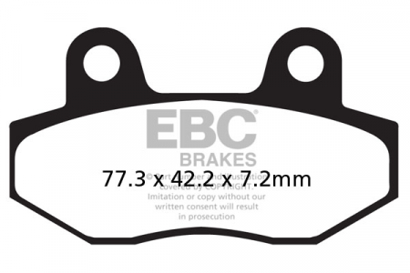 Piese moto - Placute de frana EBC FA086