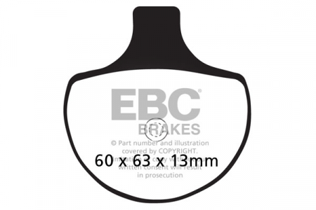 Piese moto - Placute de frana EBC FA094