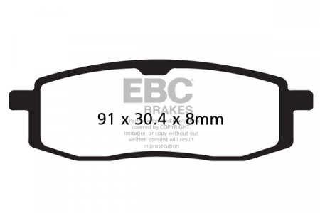Piese moto - Placute de frana EBC FA105R