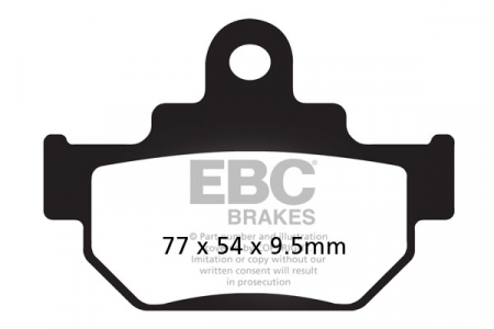 Piese moto - Placute de frana EBC FA106/2R