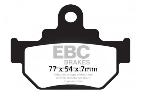 Piese moto - Placute de frana EBC FA106R