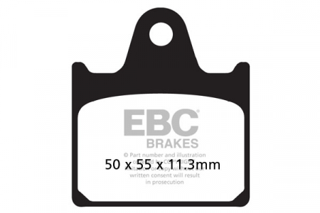 Piese moto - Placute de frana EBC FA109