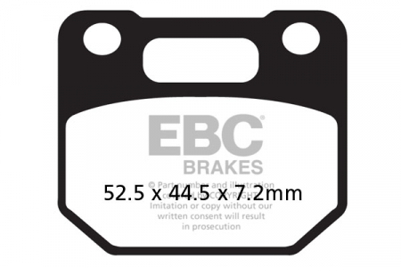 Piese moto - Placute de frana EBC FA110