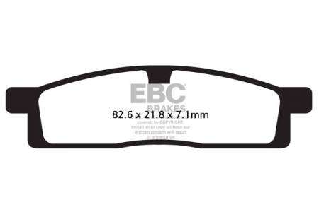 Piese moto - Placute de frana EBC FA119R