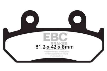Piese moto - Placute de frana EBC FA121