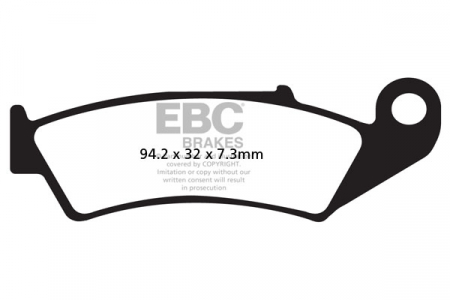 Piese moto - Placute de frana EBC FA125R