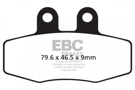 Piese moto - Placute de frana EBC FA132