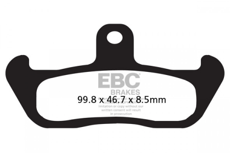 Piese moto - Placute de frana EBC FA134