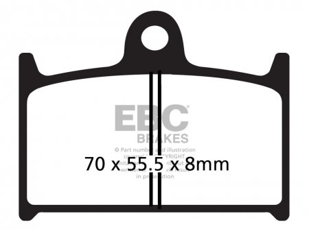 Piese moto - Placute de frana EBC FA145
