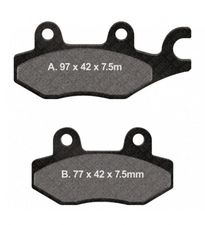 Piese moto - Placute de frana EBC FA165