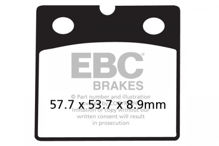 Piese moto - Placute de frana EBC FA171
