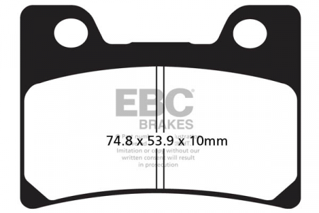 Piese moto - Placute de frana EBC FA182