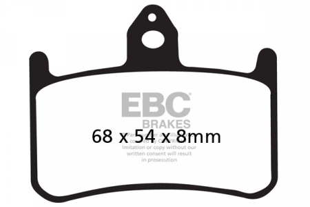 Piese moto - Placute de frana EBC FA187