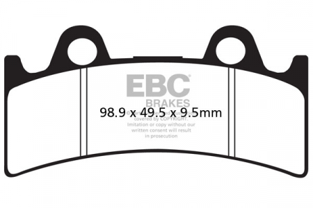 Piese moto - Placute de frana EBC FA190HH