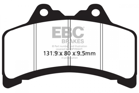 Piese moto - Placute de frana EBC FA191