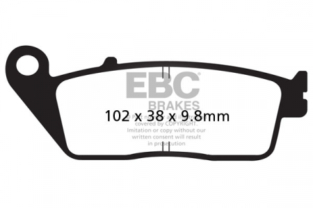 Piese moto - Placute de frana EBC FA196