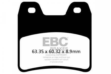 Piese moto - Placute de frana EBC FA348