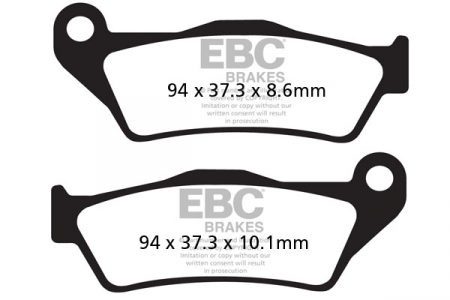 Piese moto - Placute de frana EBC FA363