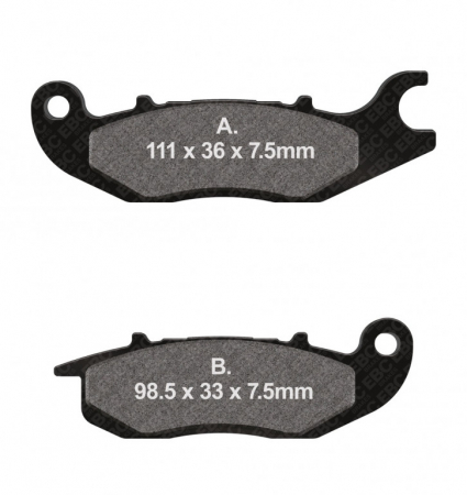 Piese moto - Placute de frana EBC FA375V