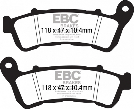 Piese moto - Placute de frana EBC FA388/2HH