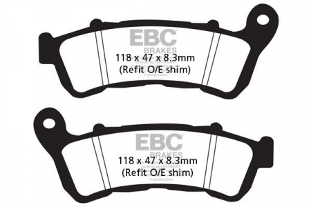 Piese moto - Placute de frana EBC FA388HH