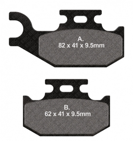 Piese moto - Placute de frana EBC FA428TT