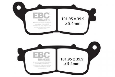 Piese moto - Placute de frana EBC FA636HH