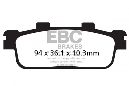 Piese moto - Placute de frana EBC SFA427HH