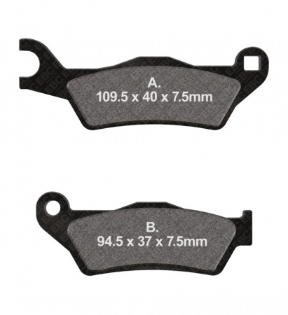 Piese moto - Placute de frana EBC SFA732