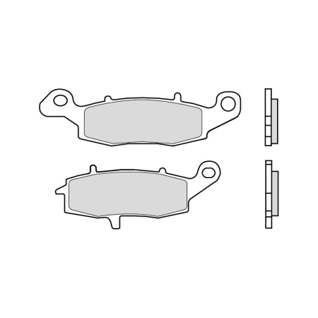 Piese moto - Placute de frana fata BREMBO 07KA18SA