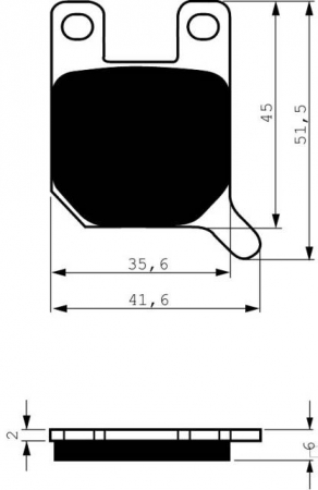 Piese moto - Placute de frana GOLDFREN 008 AD