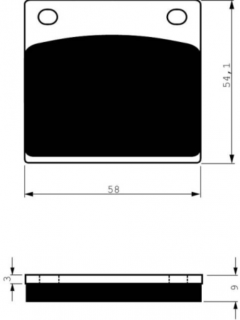 Piese moto - Placute de frana GOLDFREN 076 S3