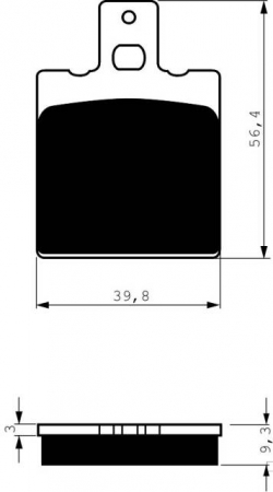 Piese moto - Placute de frana GOLDFREN 087 S3