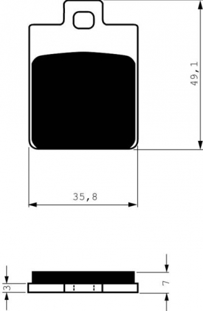 Piese moto - Placute de frana GOLDFREN 137 S3
