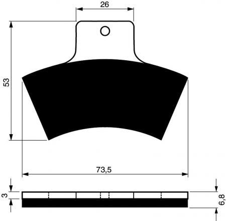 Piese moto - Placute de frana GOLDFREN 179 K5
