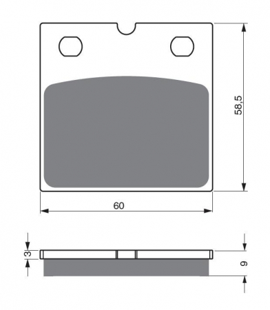 Piese moto - Placute de frana GOLDFREN 197 S33 STREET