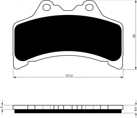 Piese moto - Placute de frana GOLDFREN 204 S3