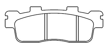 Piese moto - Placute de frana GOLDFREN 302 S3