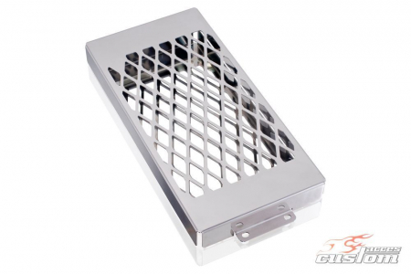 Piese moto - Plastic radiator CUSTOMACCES PR0003J stainless steel
